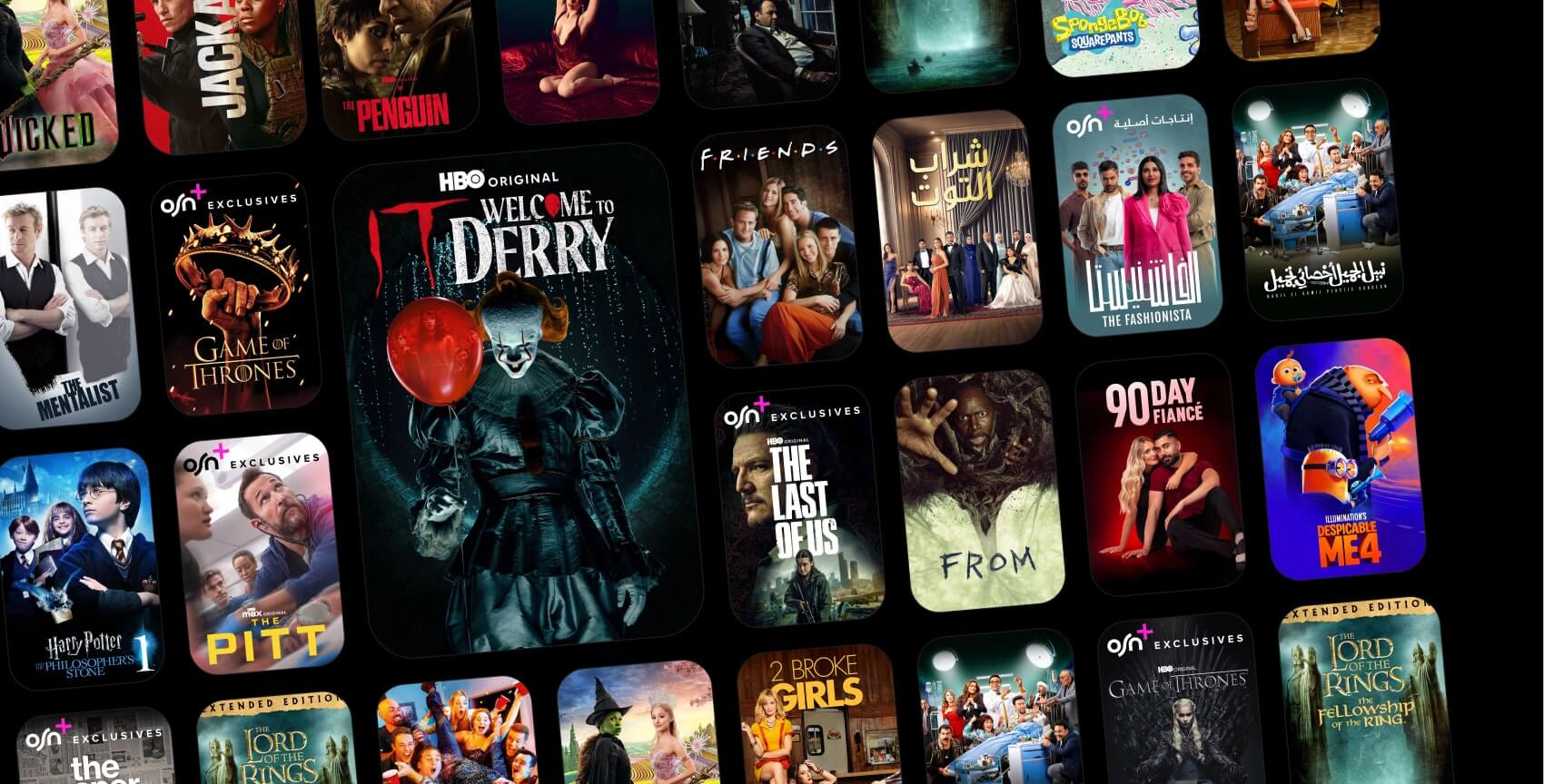 Landing header background